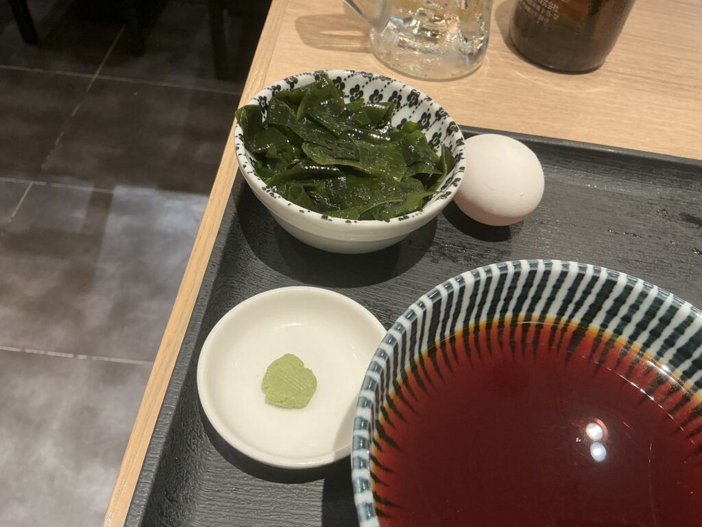 俺の割烹そばGINZA5の元祖俺のそばー肉そば