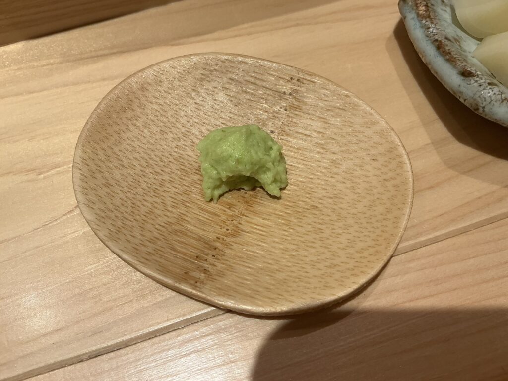 鮨喜へいのワサビ
