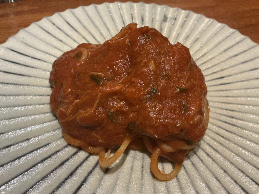 ルオーゴの兵庫 蟹 アラビアータ