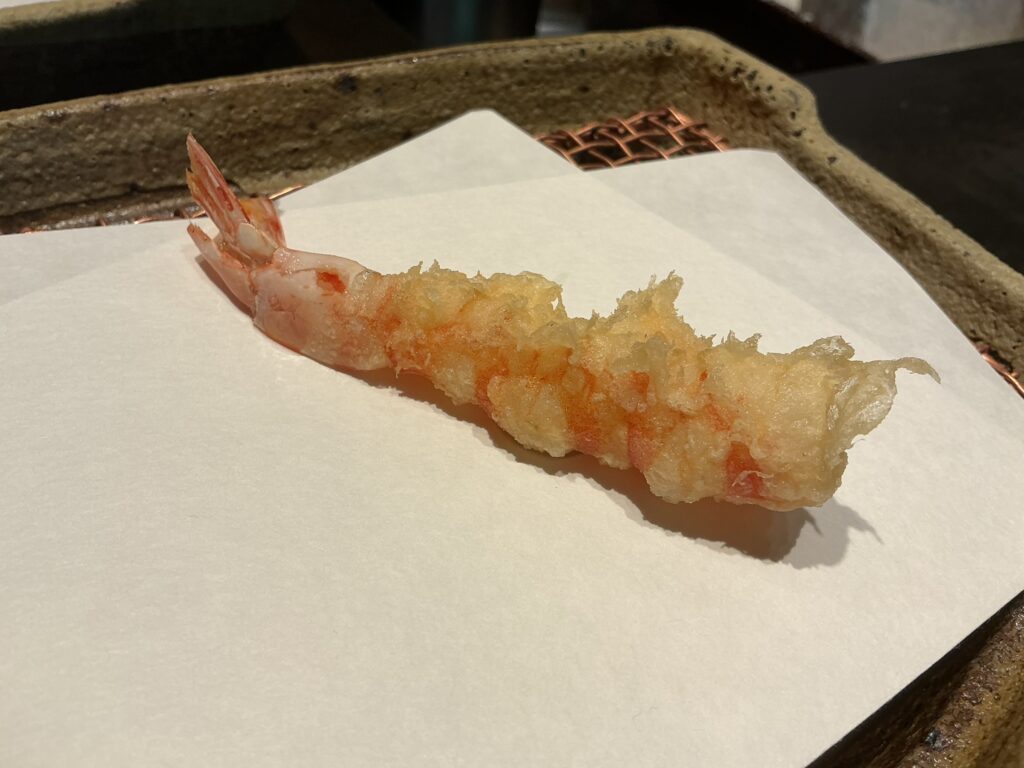 みかわ是山居のクルマエビ