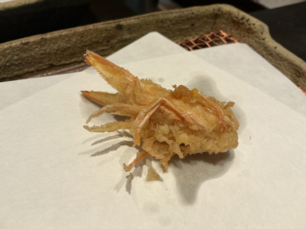 みかわ是山居のクルマエビ