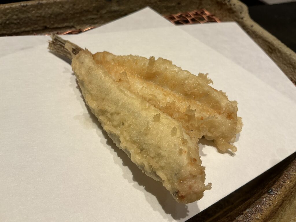 みかわ是山居のメゴチ