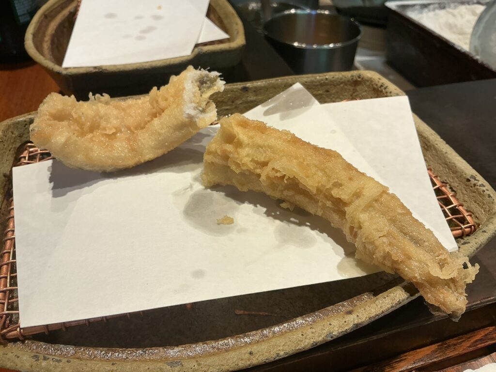 みかわ是山居のアナゴ