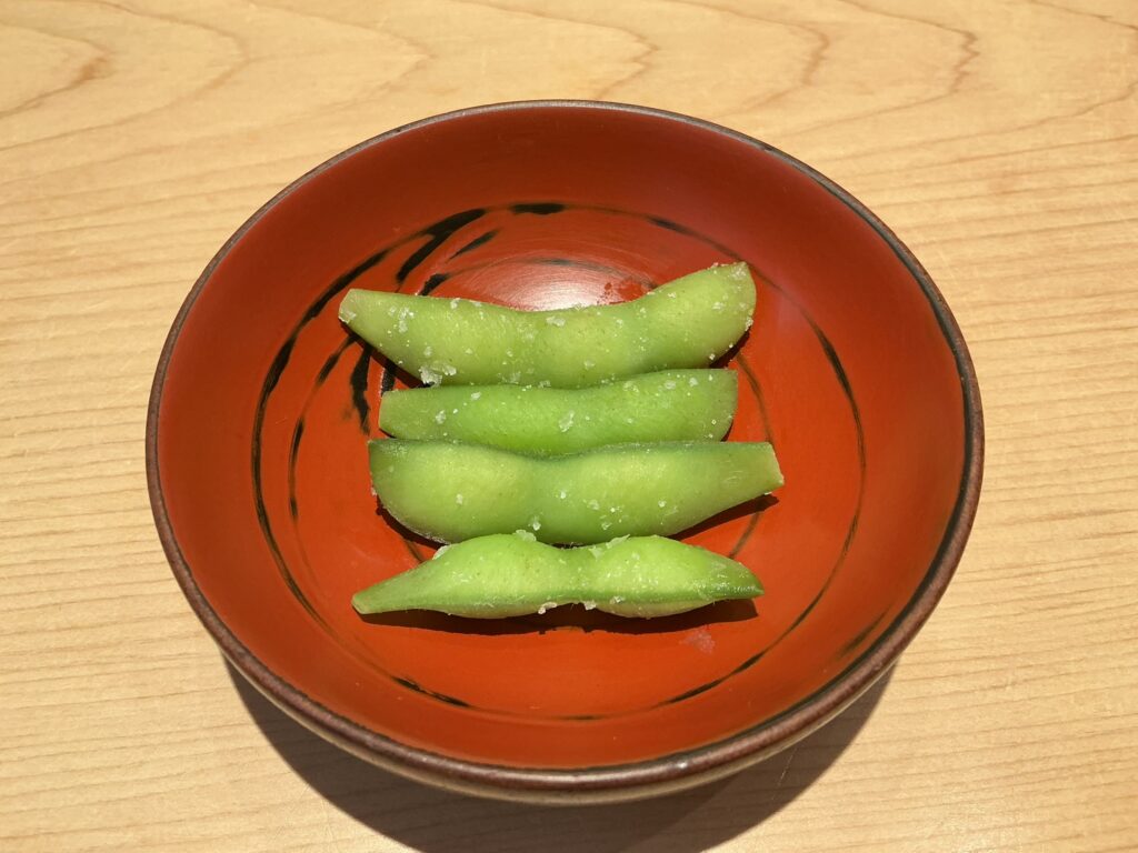 寿司清の枝豆