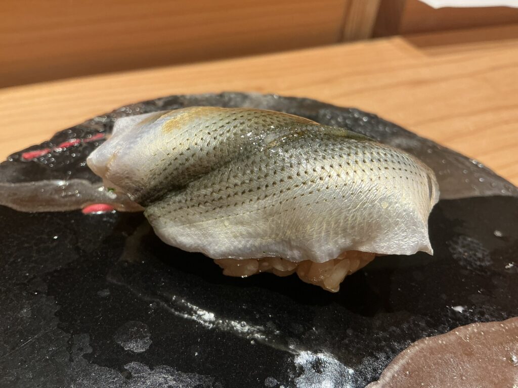 寿司清の新子