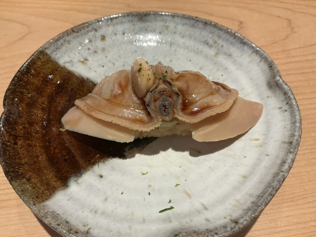 寿司清のハマグリ