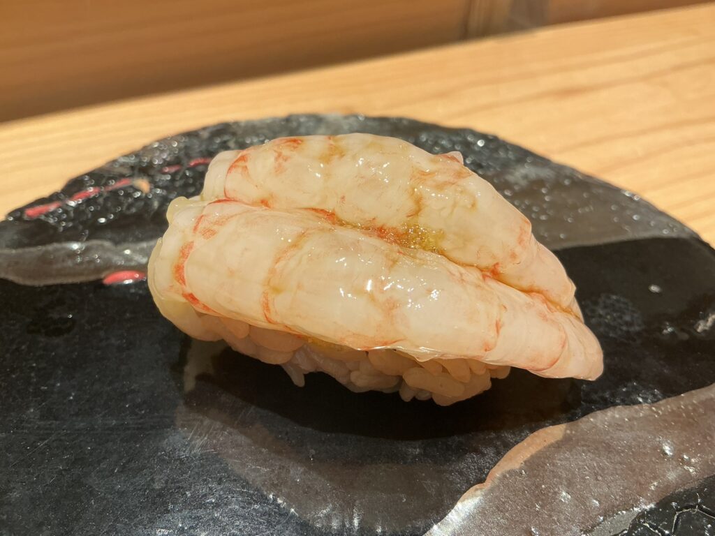 寿司清のシマエビ