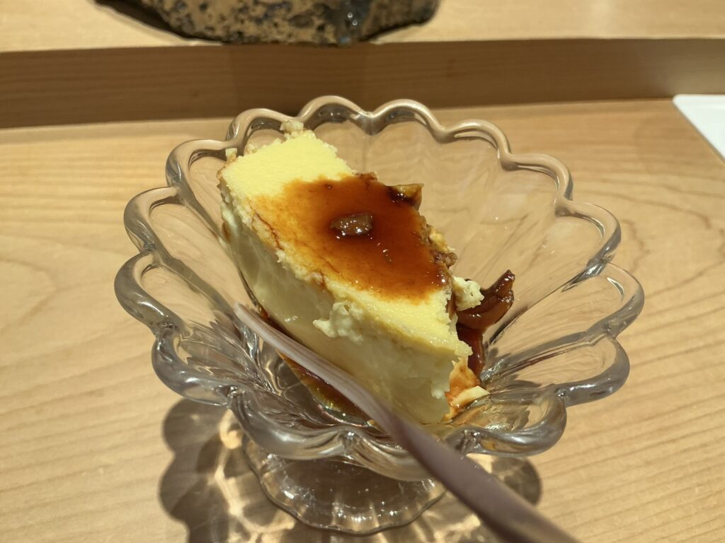 寿司清のプリン