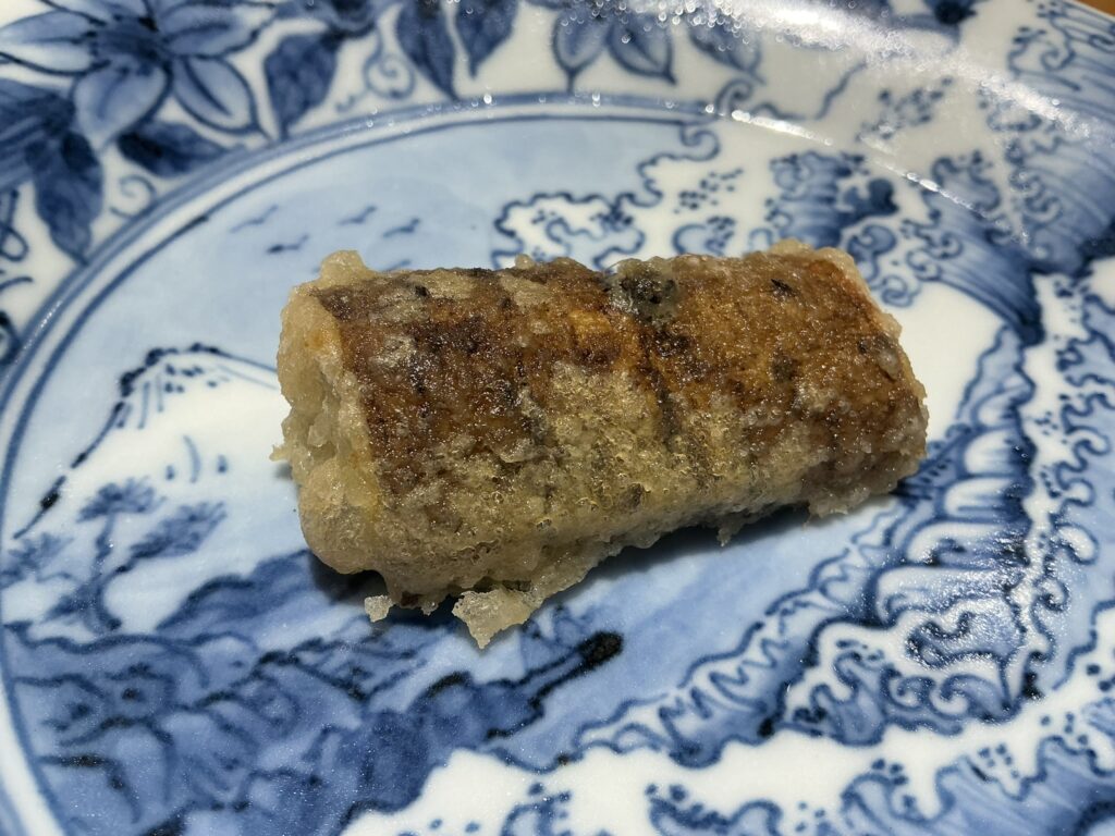 天ぷら北川のゴボウ