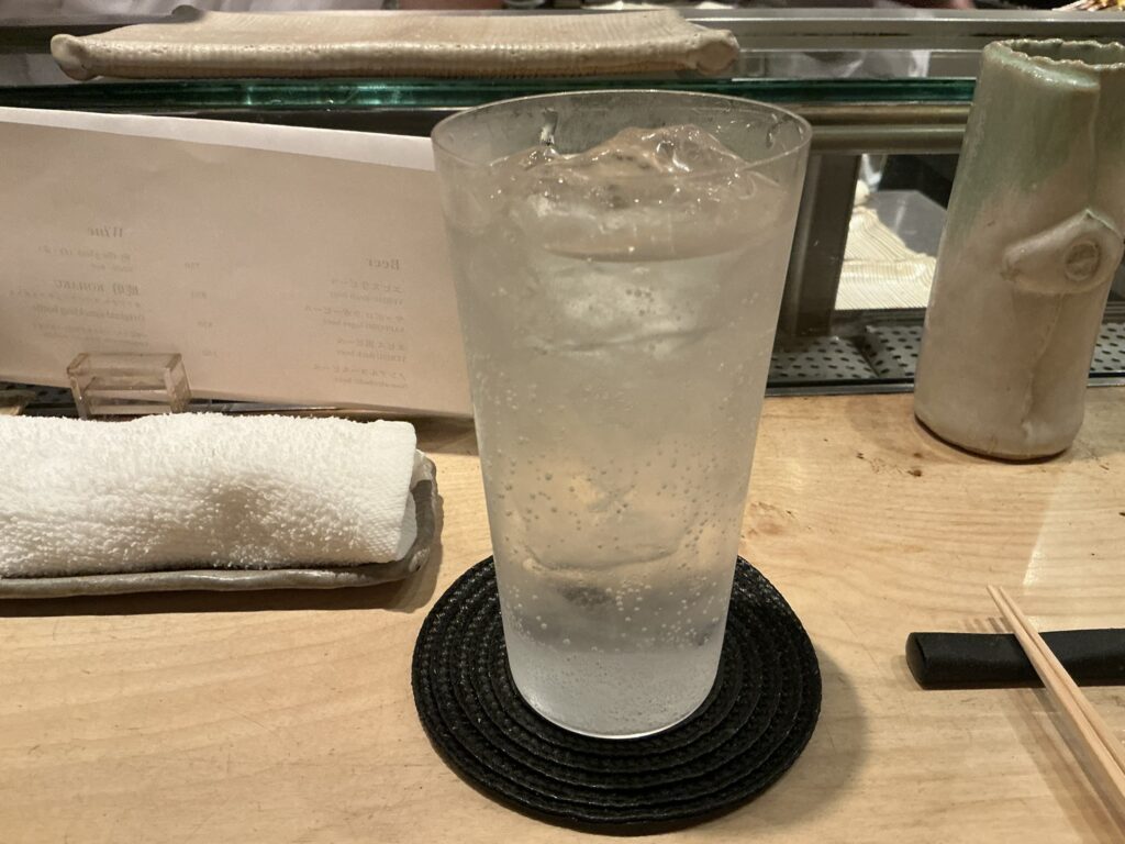 鳥しきの山椒スピリッツ