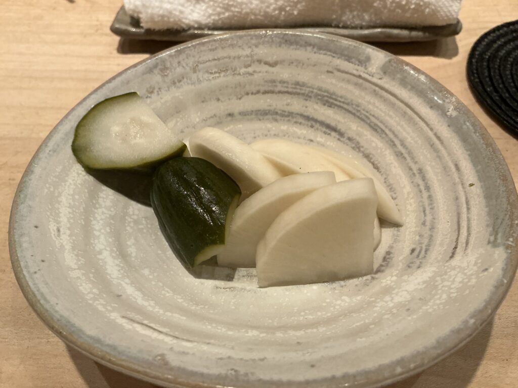 鳥しきのお新香