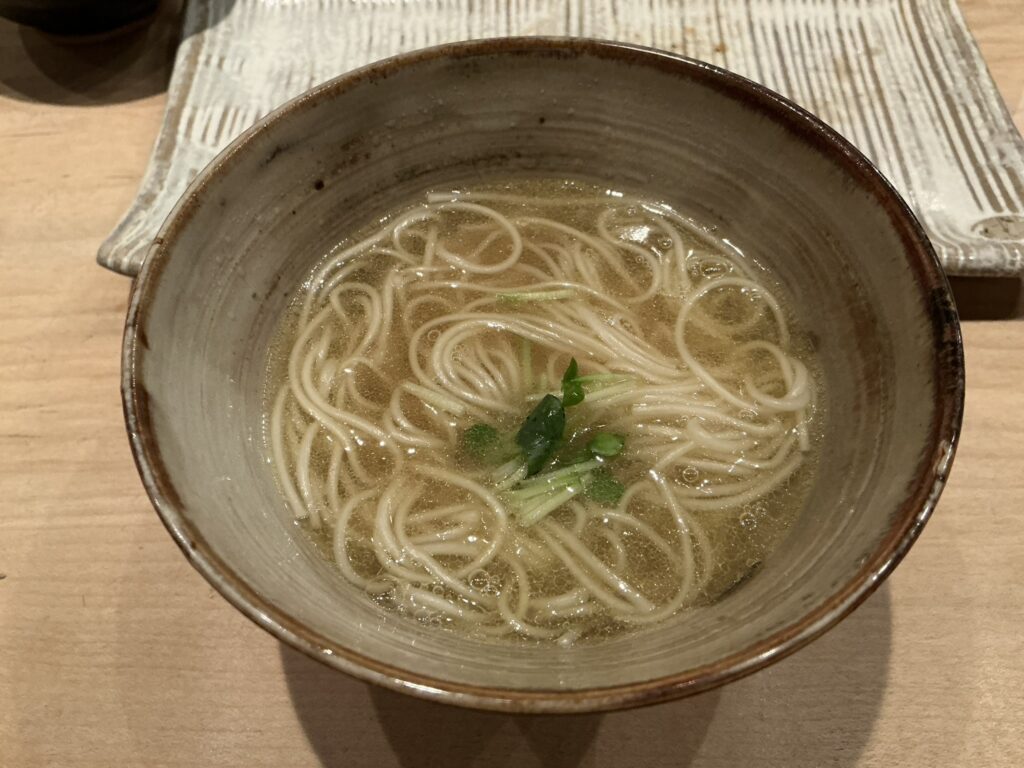 鳥しきの白湯スープ