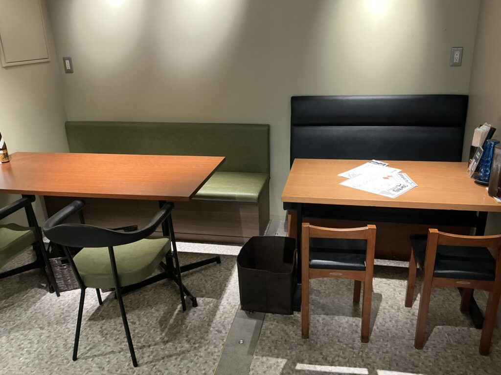 すす流の店内