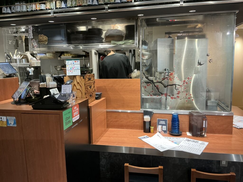 すす流の店内