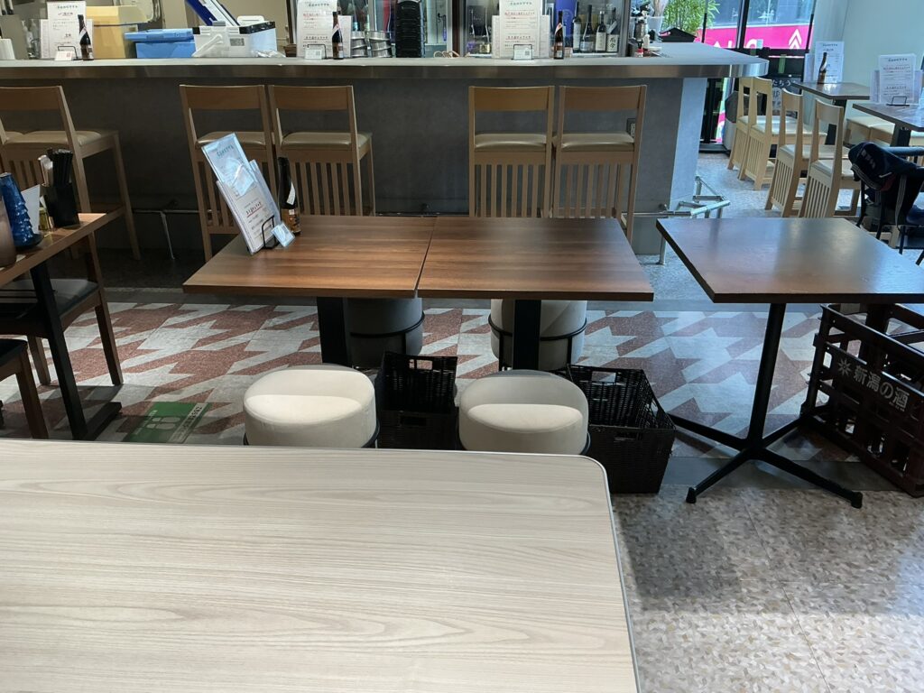 すす流の店内