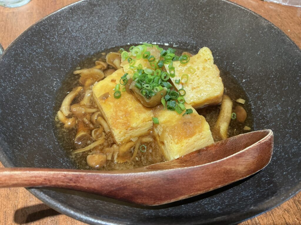 すす流のあんかけ玉子焼き