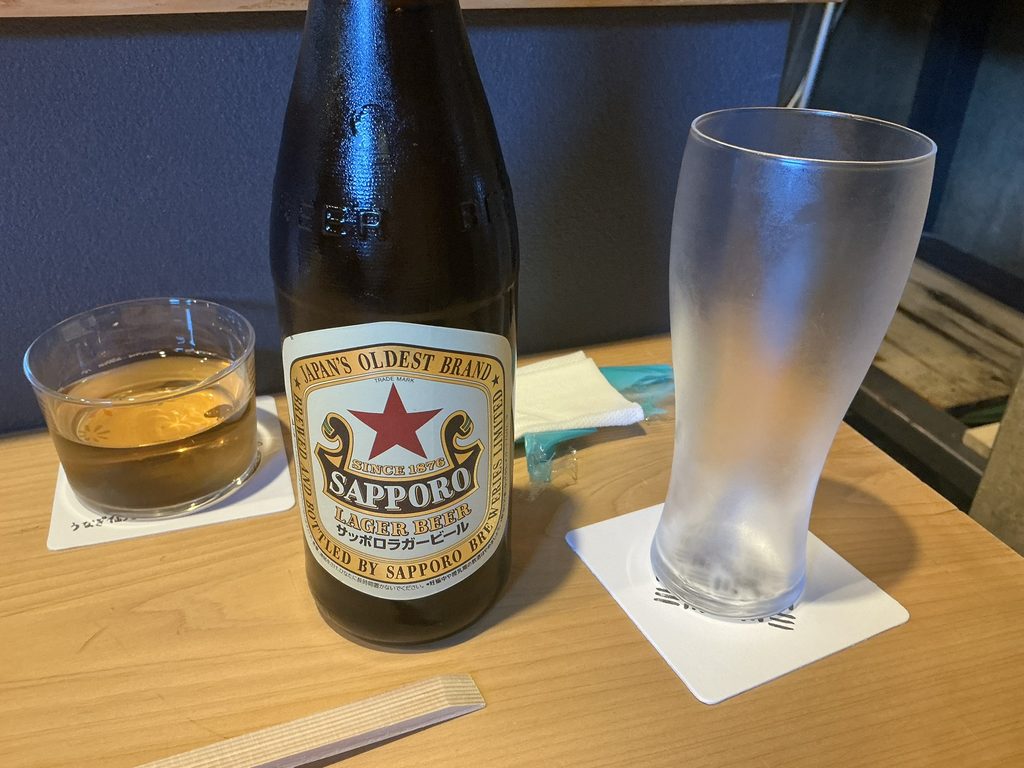 うなぎ仙人のビール