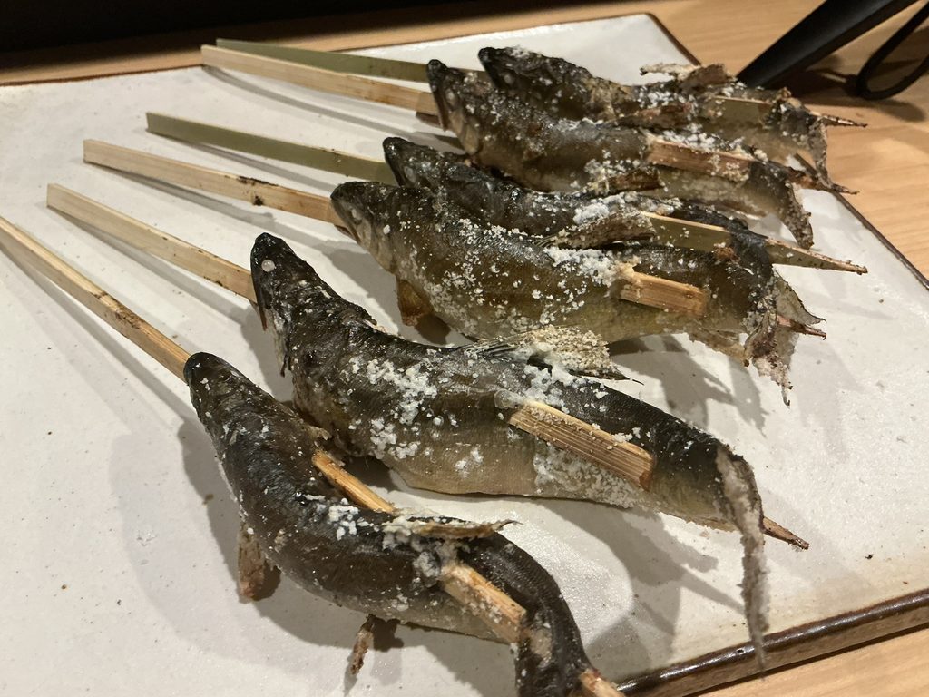 うなぎ仙人のアユ