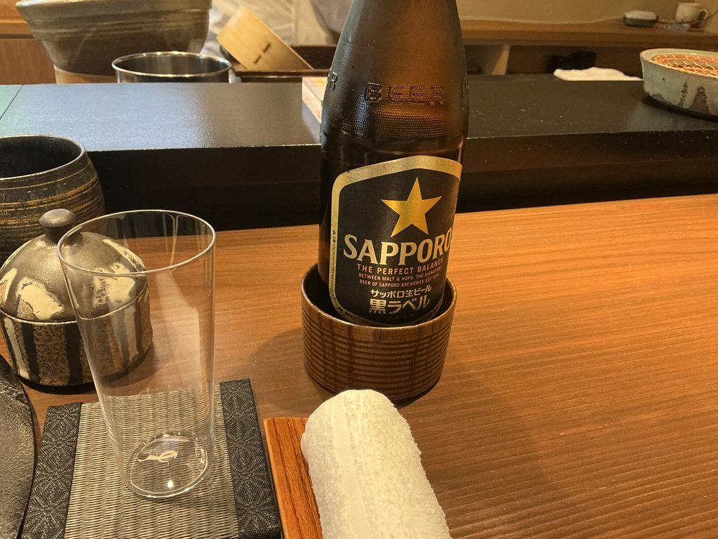 天々蕎々うめ庵のビール