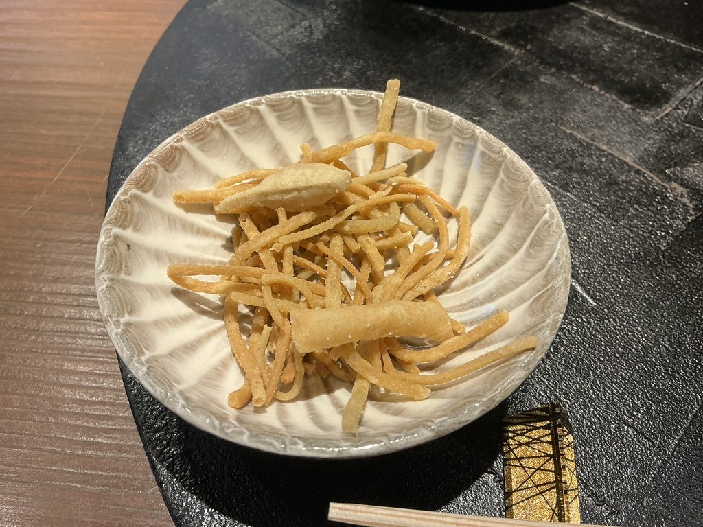 天々蕎々うめ庵のお通し
