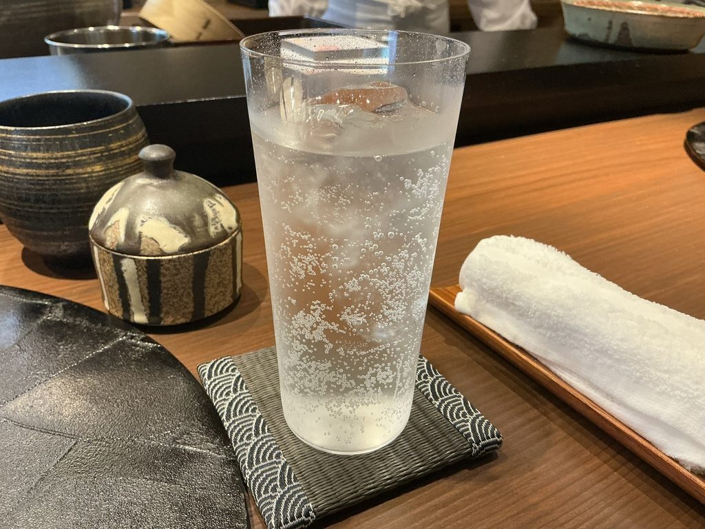 天々蕎々うめ庵の蕎麦焼酎