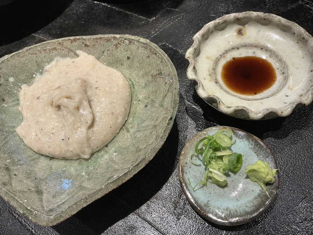 天々蕎々うめ庵のそばがき