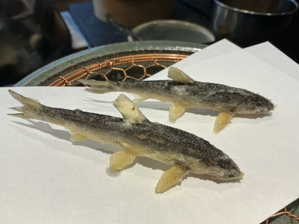 天々蕎々うめ庵のチアユ