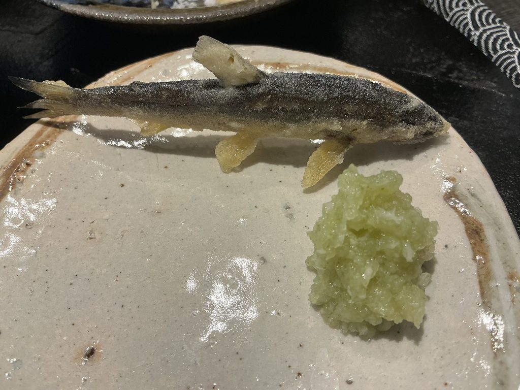 天々蕎々うめ庵のチアユ