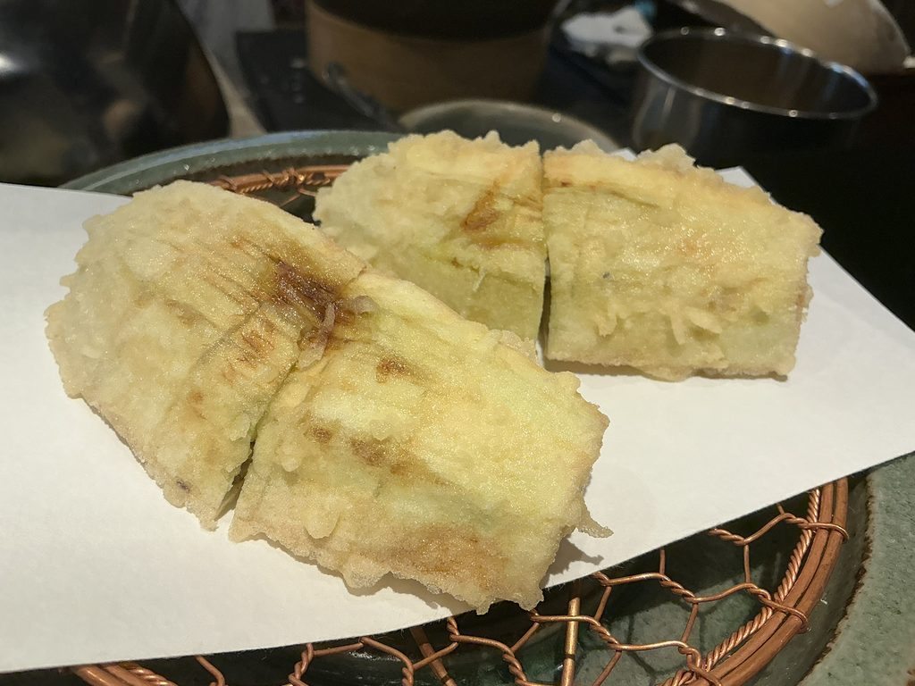 天々蕎々うめ庵のナス