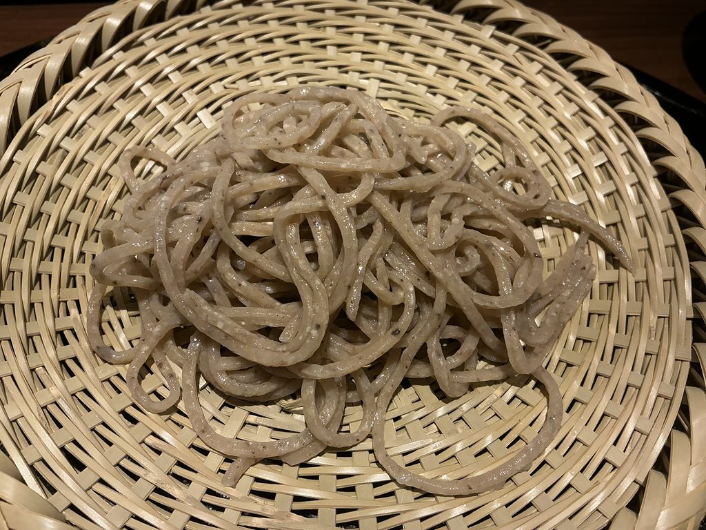 天々蕎々うめ庵の田舎せいろ