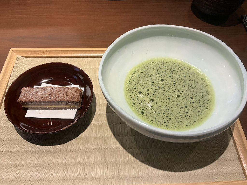天々蕎々うめ庵の抹茶
