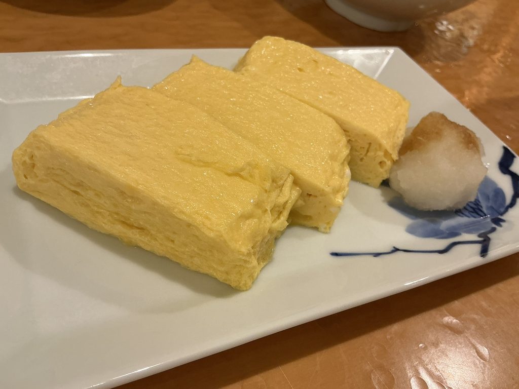 蕎麦切 砥喜和の出し巻き玉子