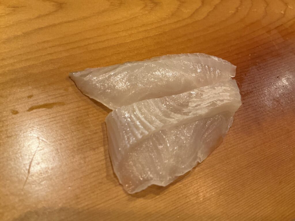鮨はま田のマコガレイ