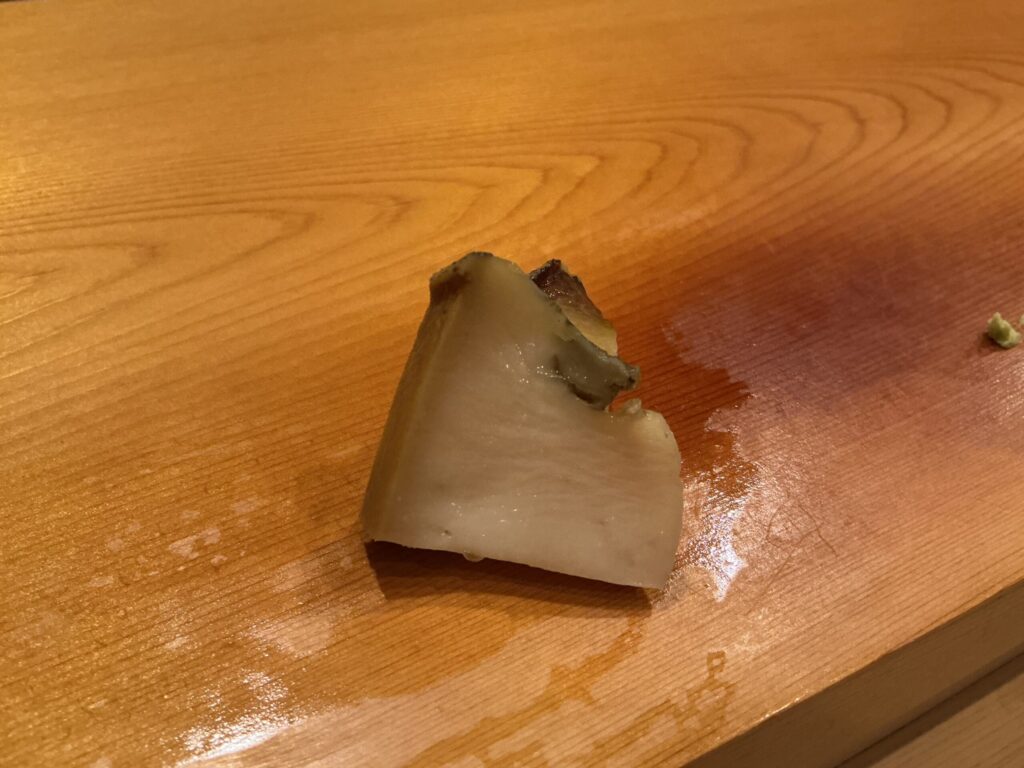 鮨はま田のアワビ