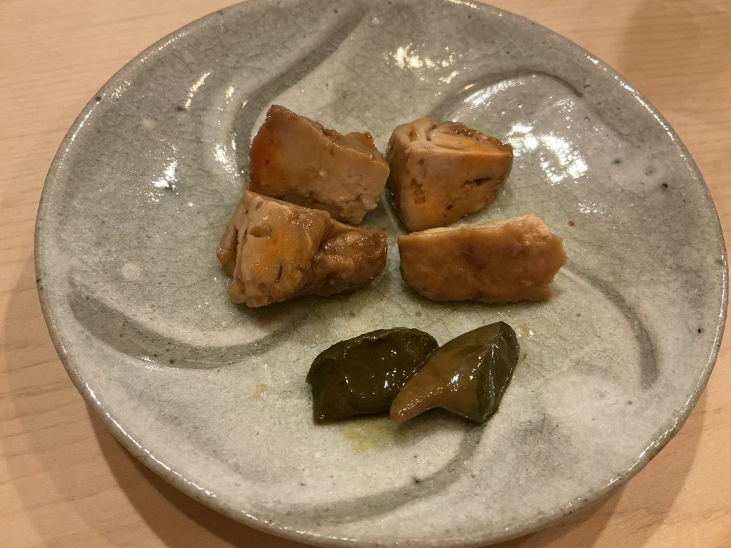 鮨はま田のアンキモ