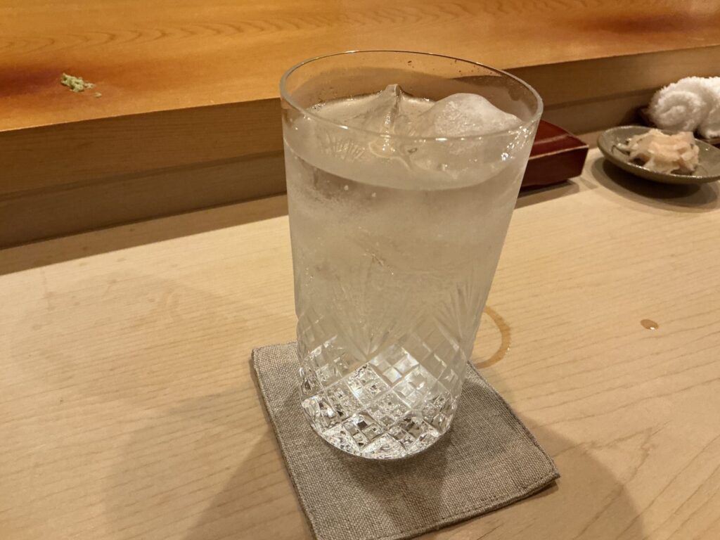 鮨はま田の麦焼酎