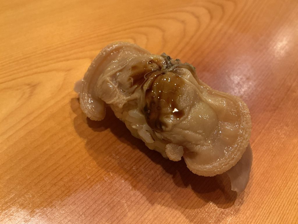 鮨はま田のハマグリ