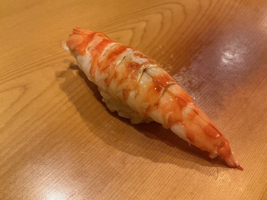 鮨はま田のクルマエビ