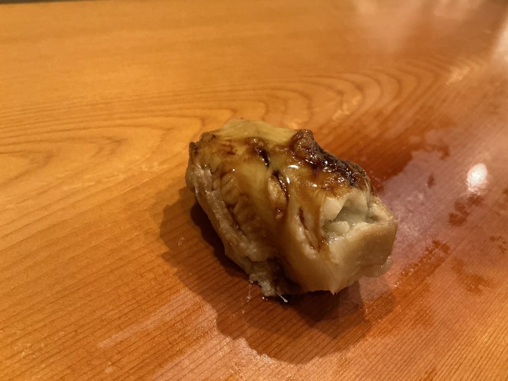 鮨はま田のアナゴ