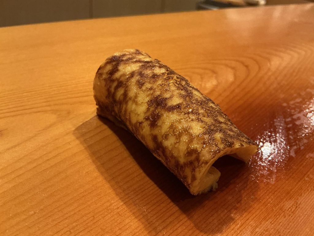 鮨はま田の玉子
