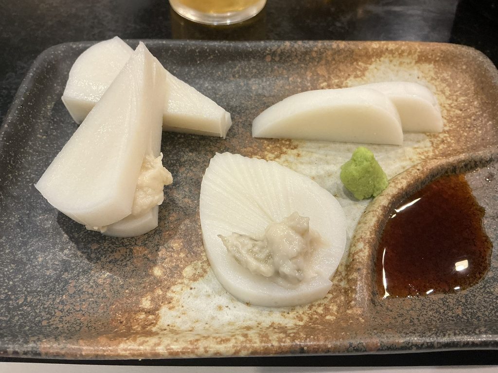 芝大門 更科布屋の板わさ