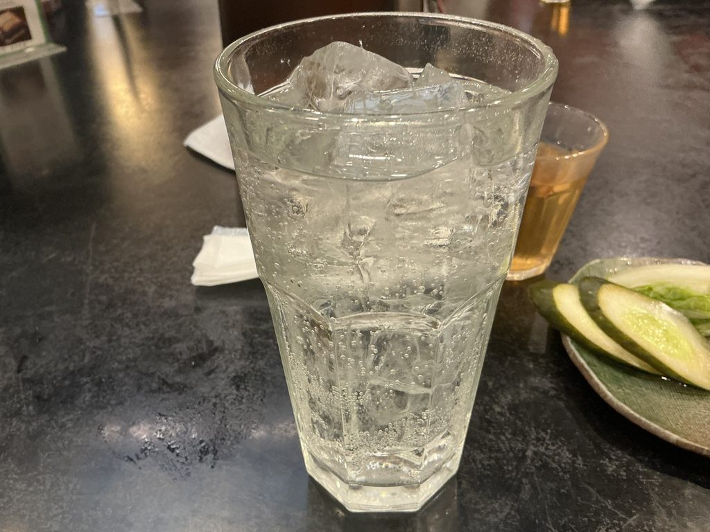 芝大門 更科布屋の焼酎サワー