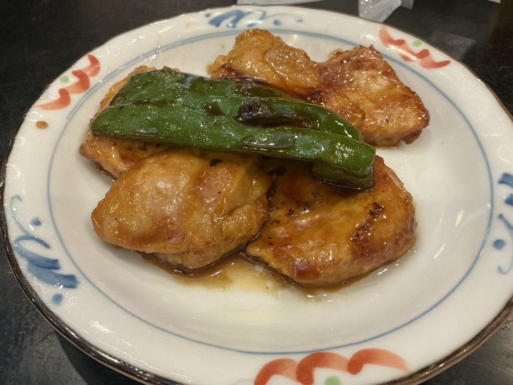 芝大門 更科布屋の鳥焼