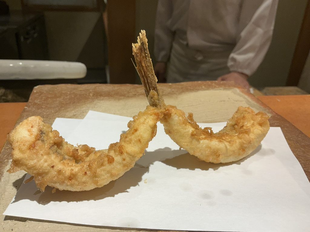 天ぷらやぐちのメゴチ