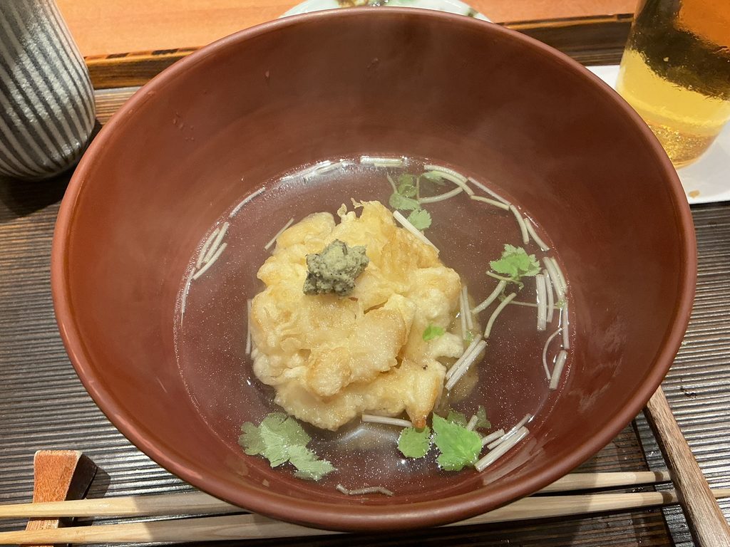 天ぷらやぐちの天茶