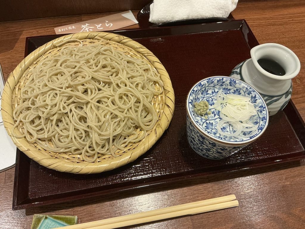 手打ち蕎麦 茶とらの香のもり蕎麦