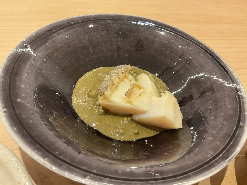鮨あきのアワビ