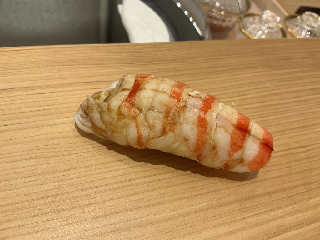 鮨あきのクルマエビ