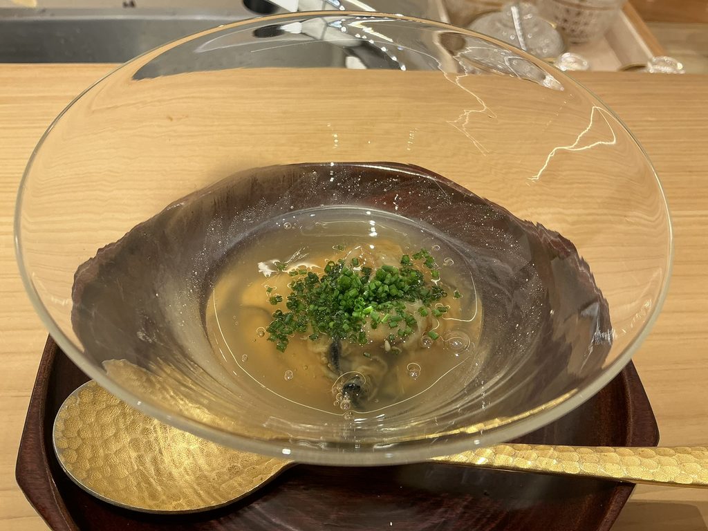 鮨あきのカキ