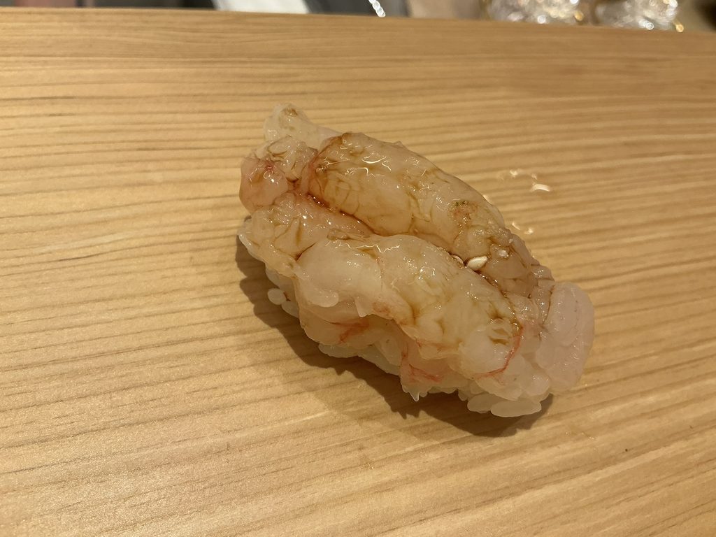 鮨あきのアマエビ